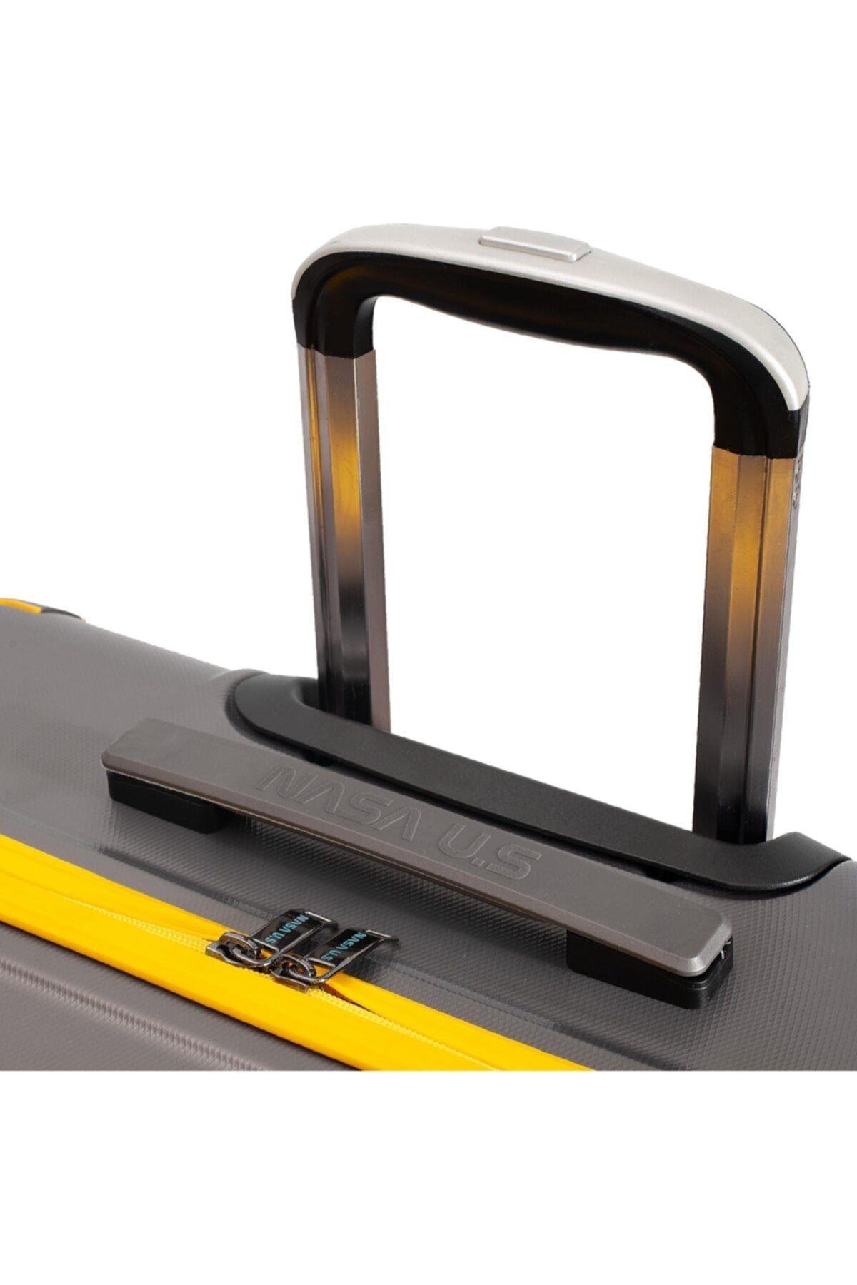 Nasa U.s Ring Antrasit 2 Li Valiz Seti ( Büyük + Makyaj )