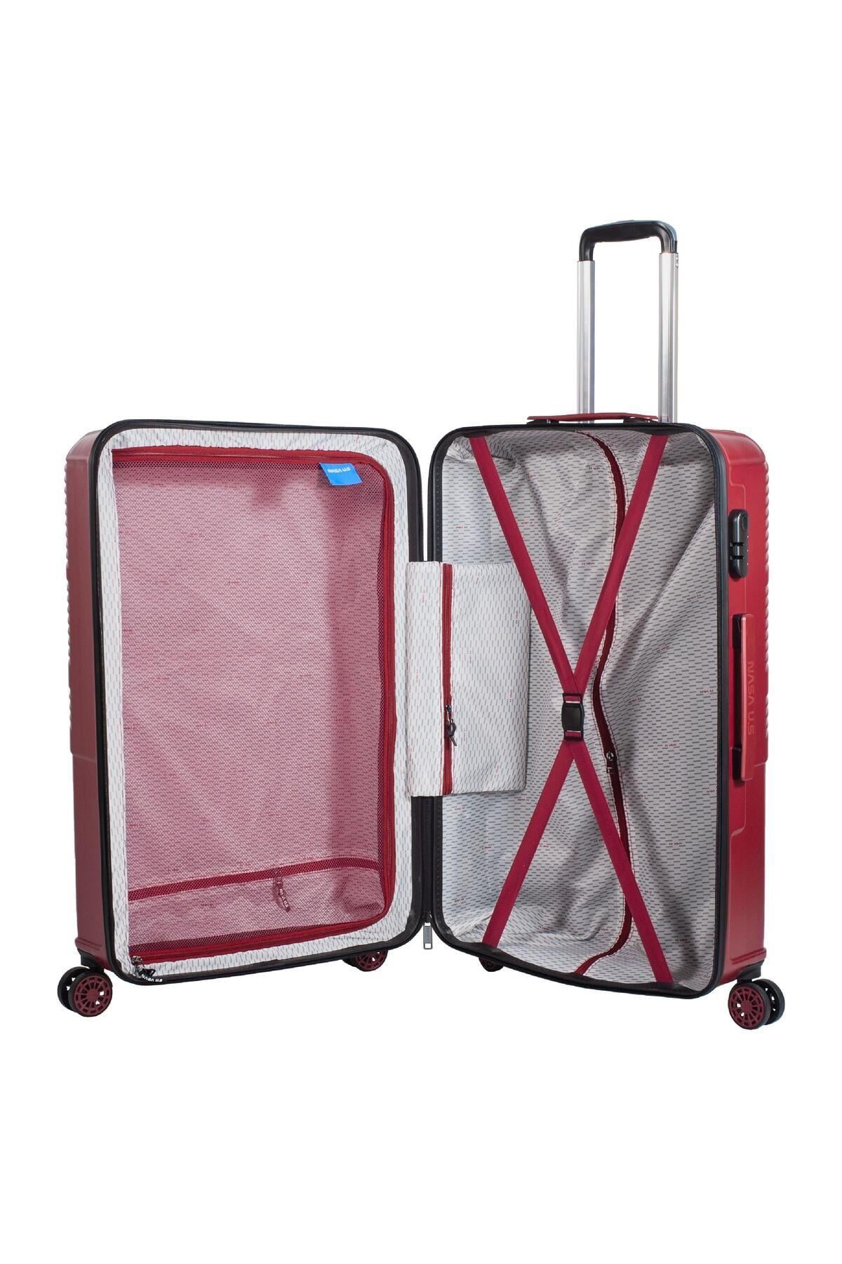 Nasa U.s Space Bordo 3 Lü Valiz Seti (büyük Orta Makyaj )