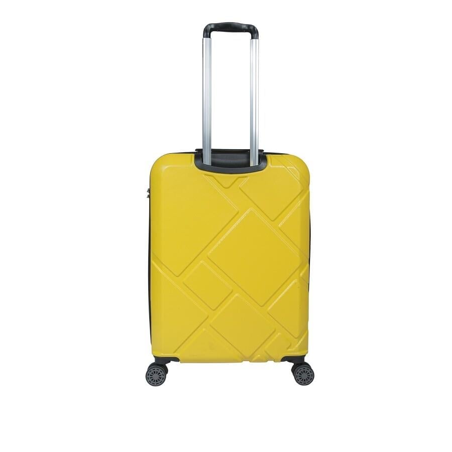 OX ISLAND 3 LÜ SARI VALİZ SETİ (BÜYÜK + ORTA + KABİN )