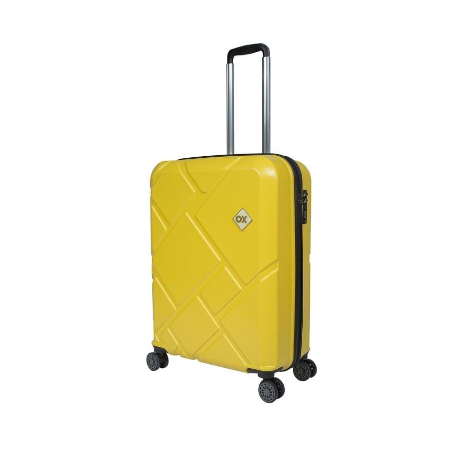 OX ISLAND 3 LÜ SARI VALİZ SETİ (BÜYÜK + ORTA + KABİN )