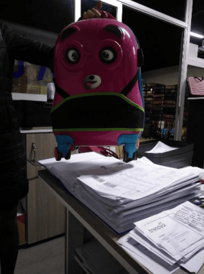 Ox Kids Çoçuk Valizi Pembe