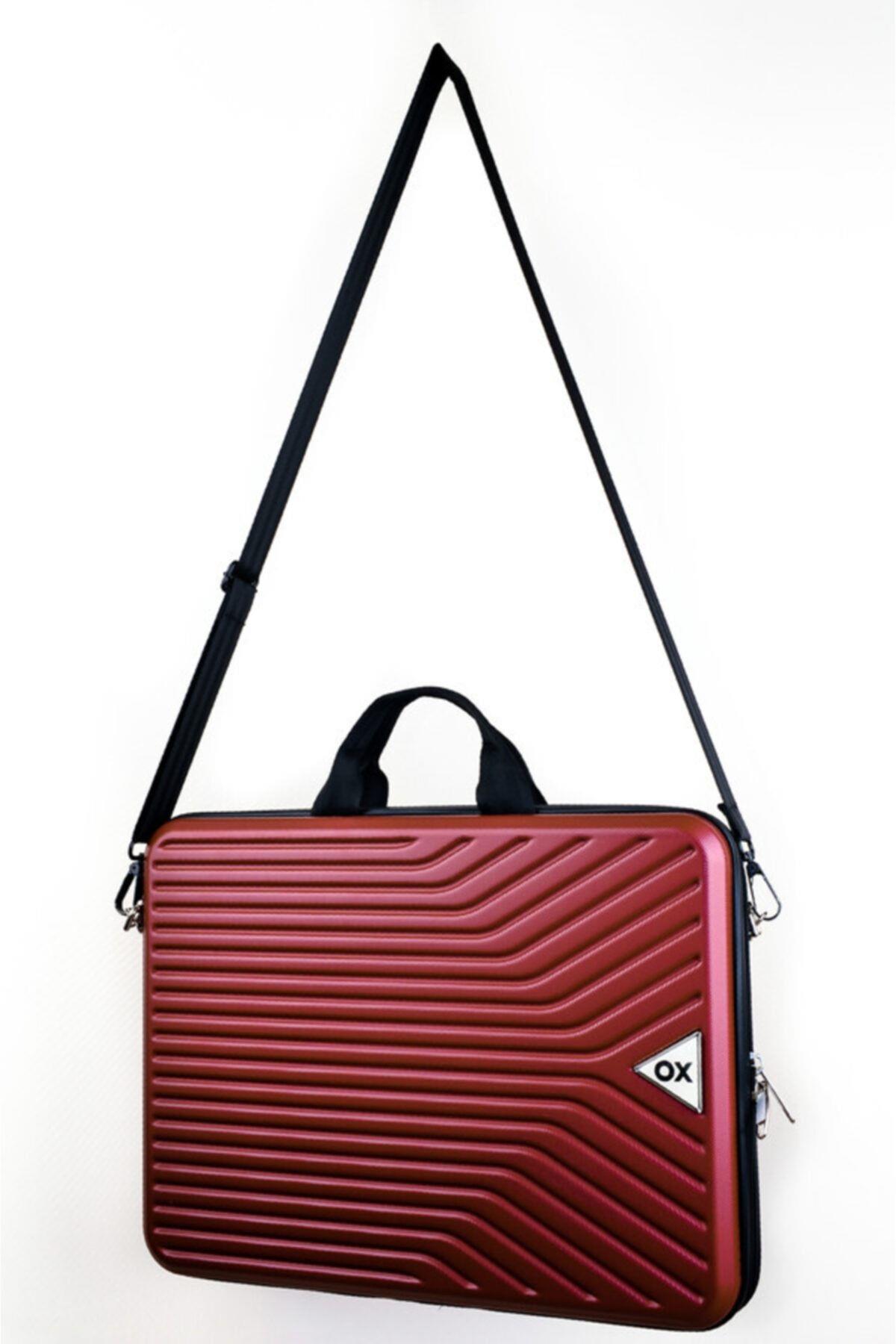 Unisex Bordo 14 Inç  Notebook- Laptop Çantası