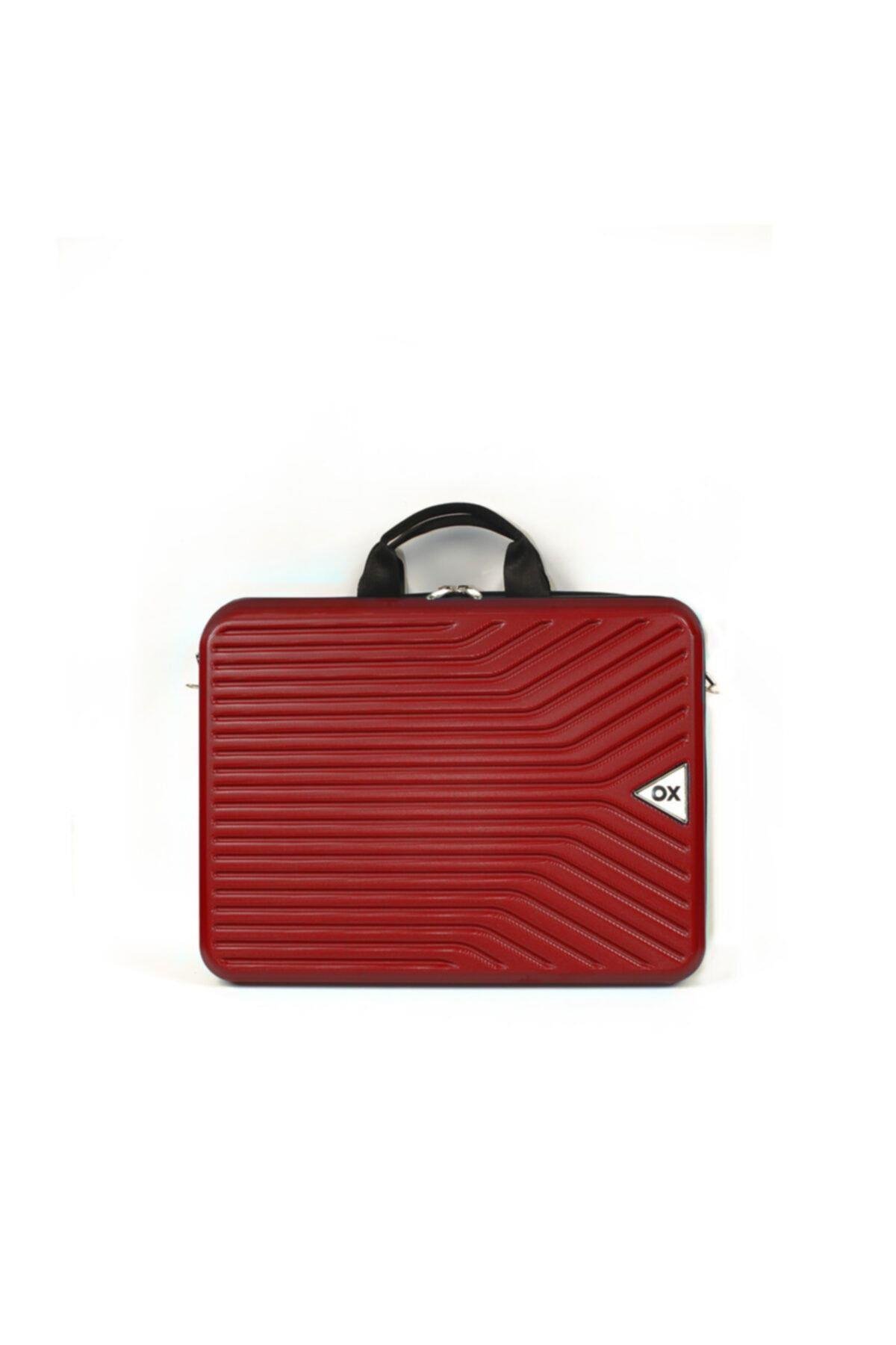Unisex Bordo 14 Inç  Notebook- Laptop Çantası