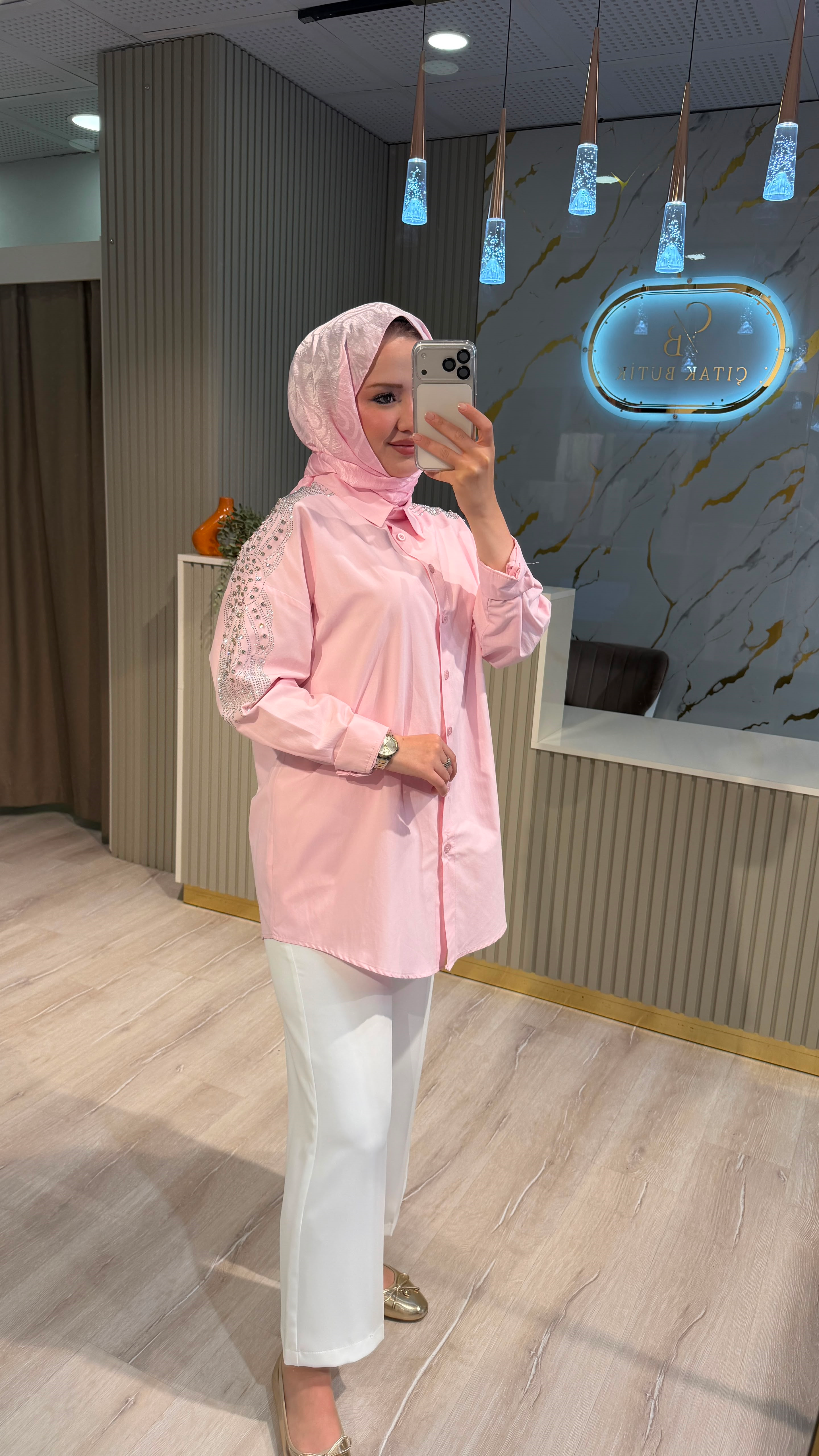 0373 GÖMLEK - PEMBE