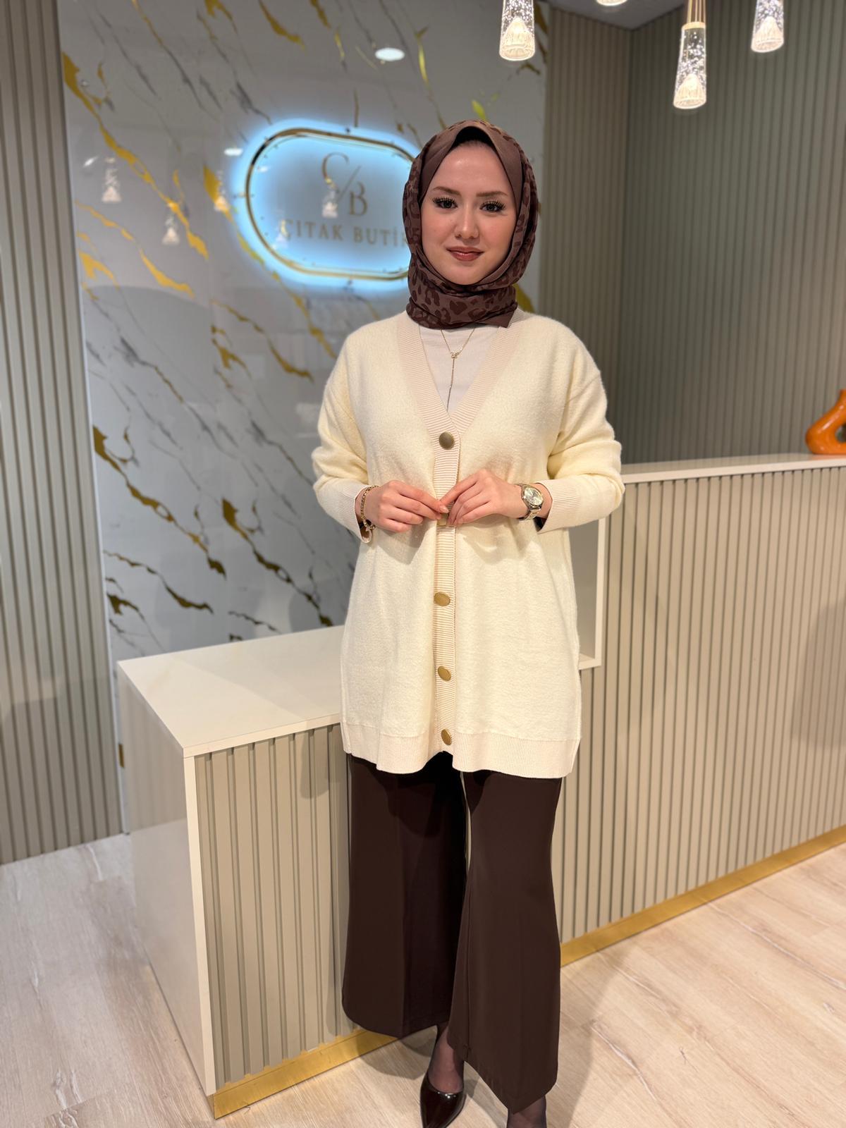 25014 TRİKO HIRKA-EKRU