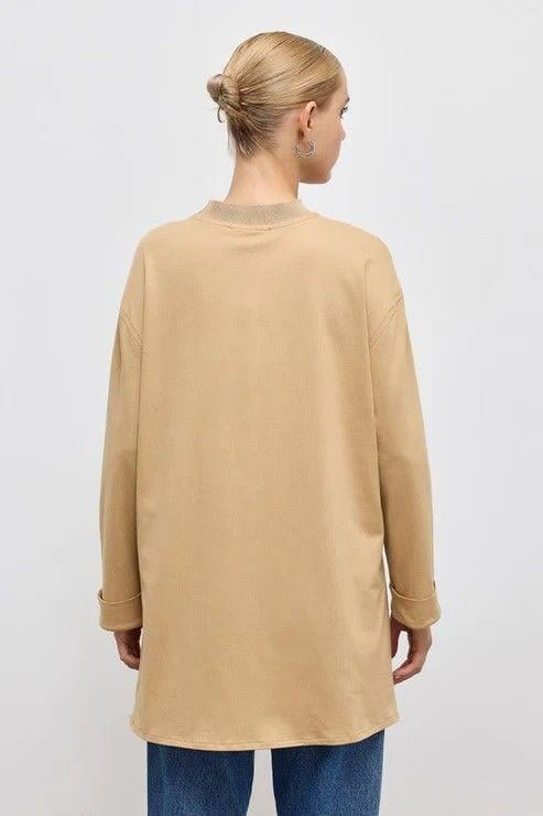 Basic Yırtmaçlı Tunik