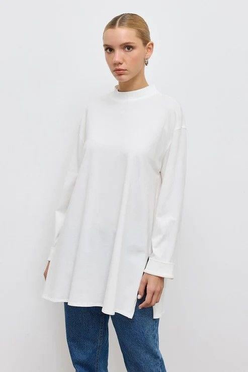 Basic Yırtmaçlı Tunik