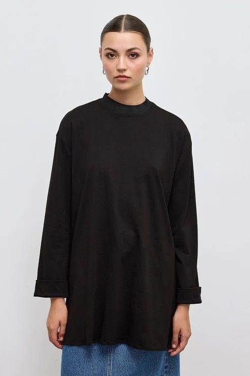 Basic Yırtmaçlı Tunik