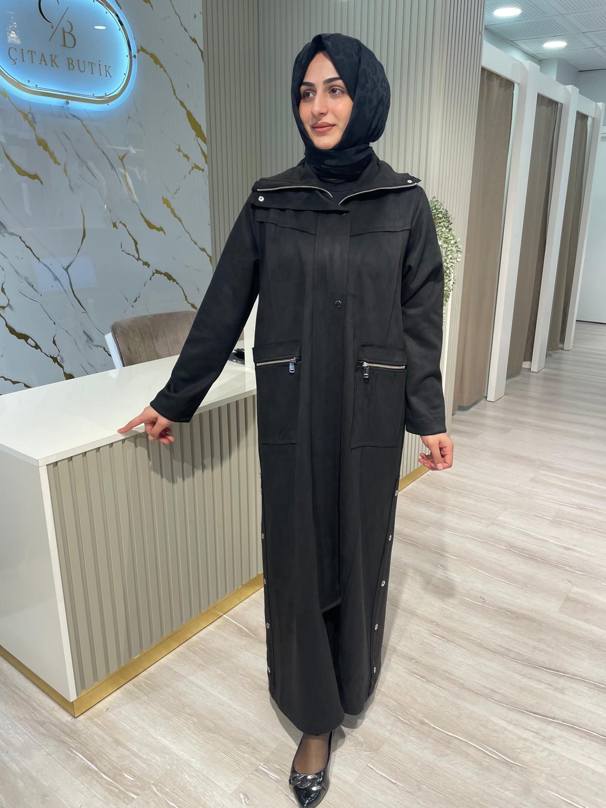 BEHREM 28075 SÜET FERACE-SİYAH