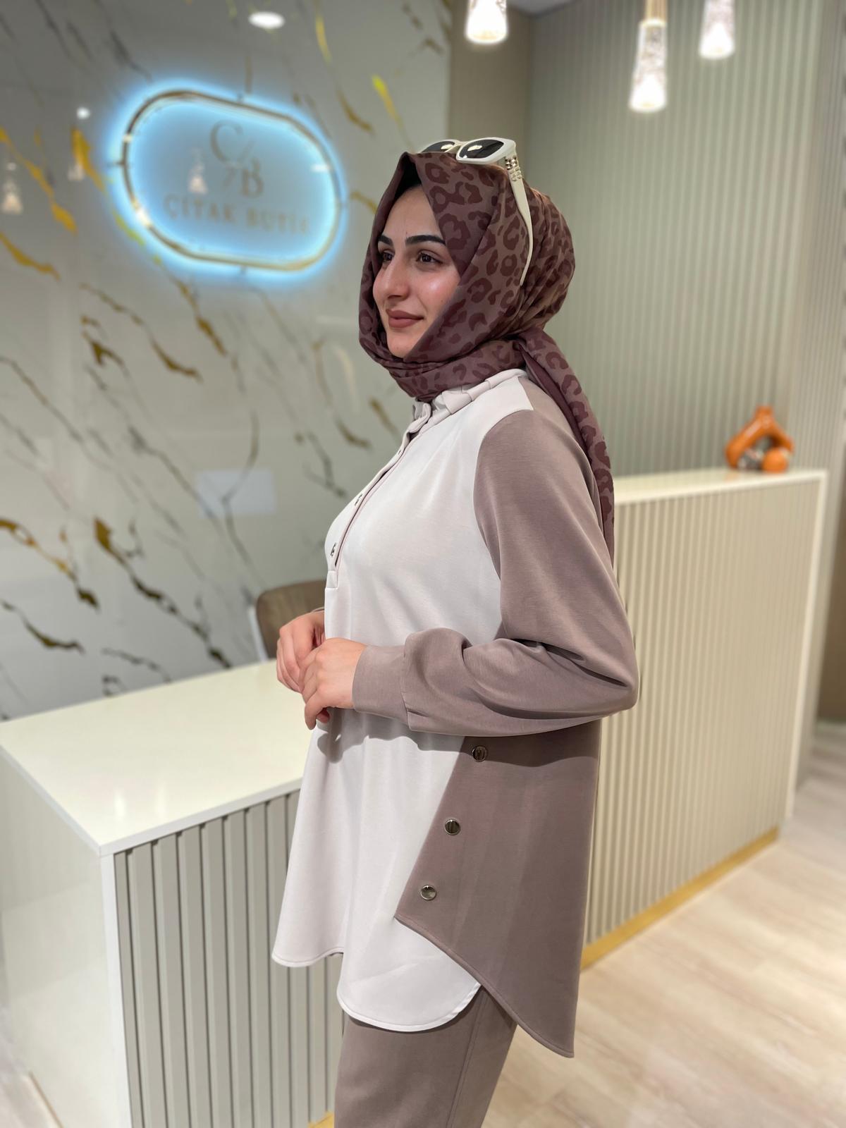 FUAT GÜRŞEN 4315 ÇIT ÇIT DETAY TUNİK
