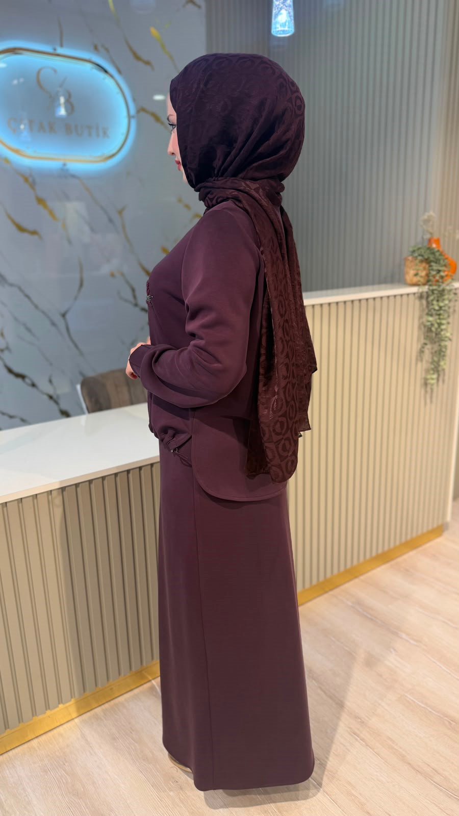 FUAT GÜRŞEN 6215 ETEKLİ TAKIM -  MÜRDÜM