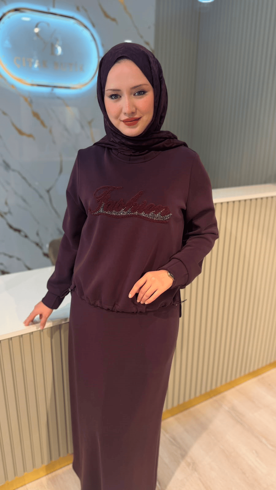 FUAT GÜRŞEN 6215 ETEKLİ TAKIM -  MÜRDÜM