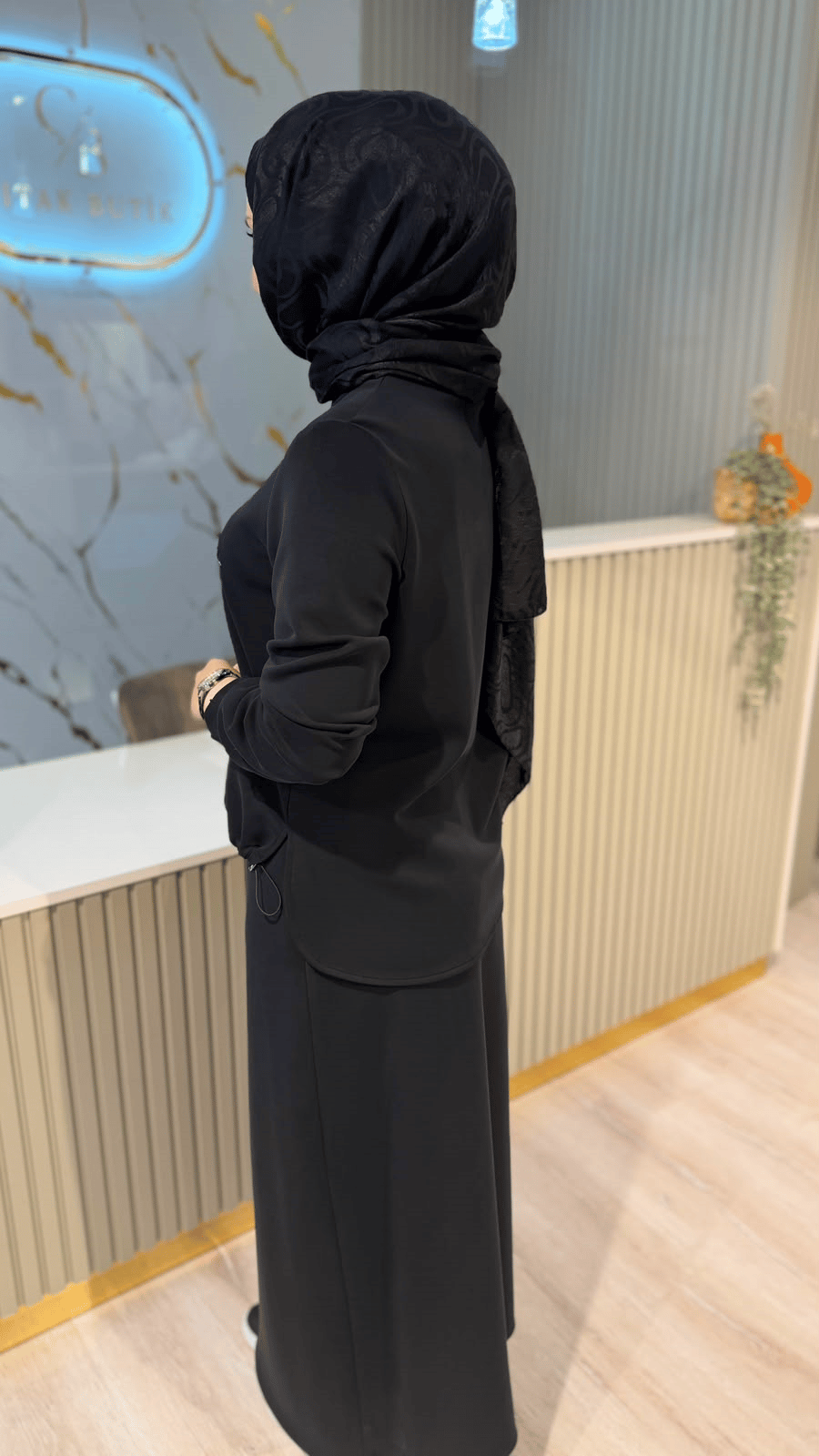 FUAT GÜRŞEN 6215 ETEKLİ TAKIM -  SİYAH