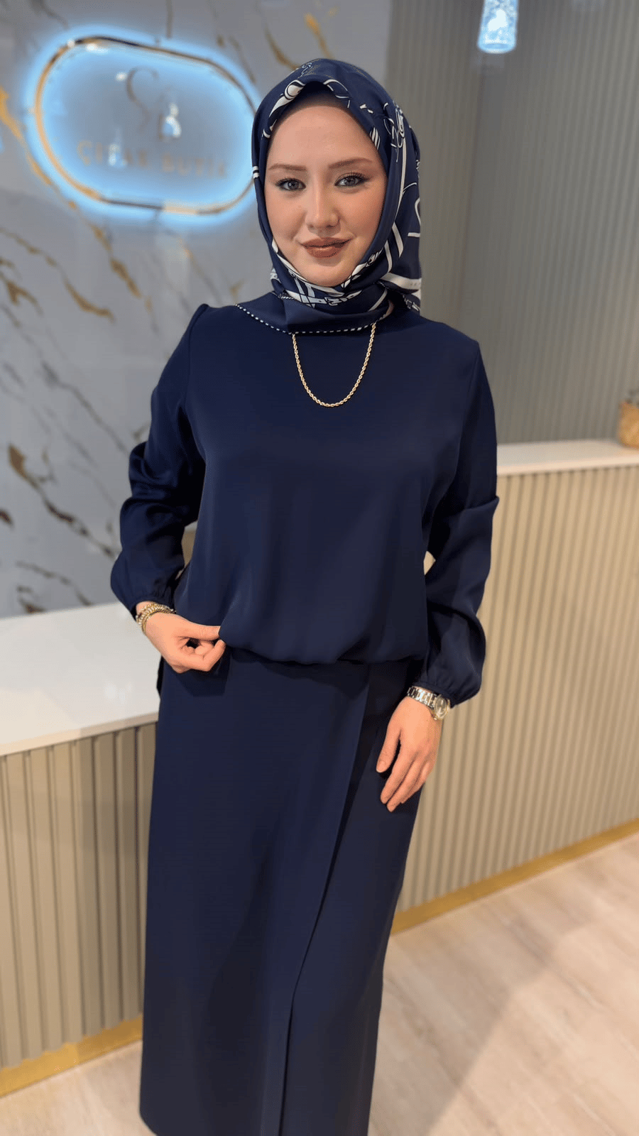 FUAT GÜRŞEN 6221 PANTOLONLU TAKIM - LACİVERT