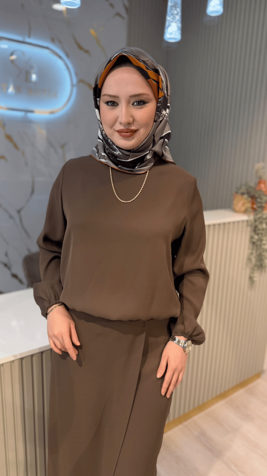FUAT GÜRŞEN 6221 PANTOLONLU TAKIM - VİZON