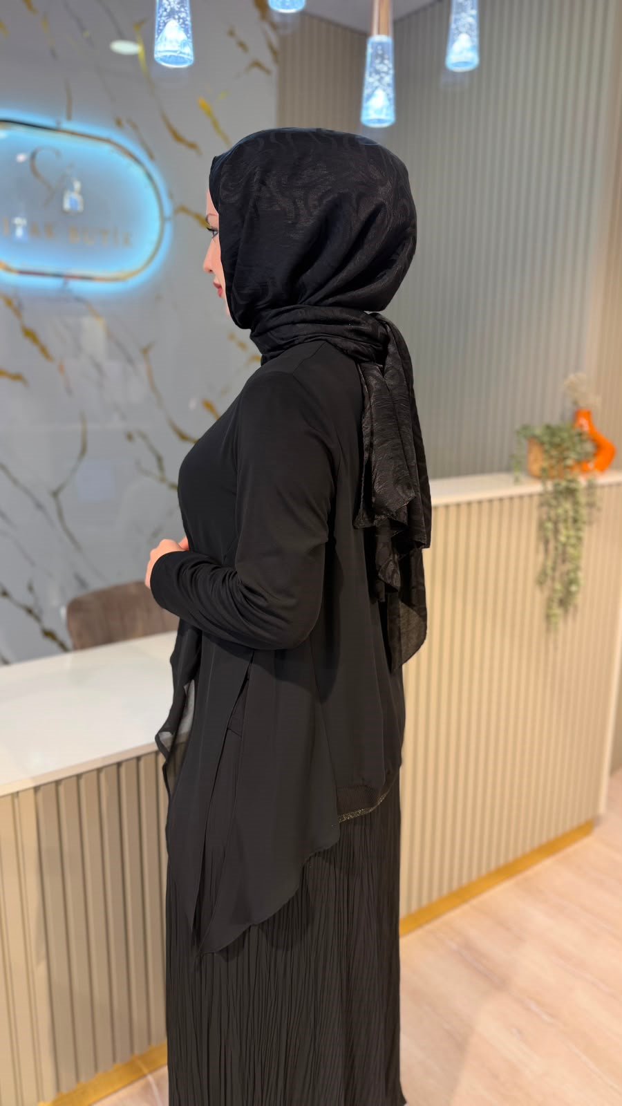 FUAT GÜRŞEN 6301 BLUZ- SİYAH