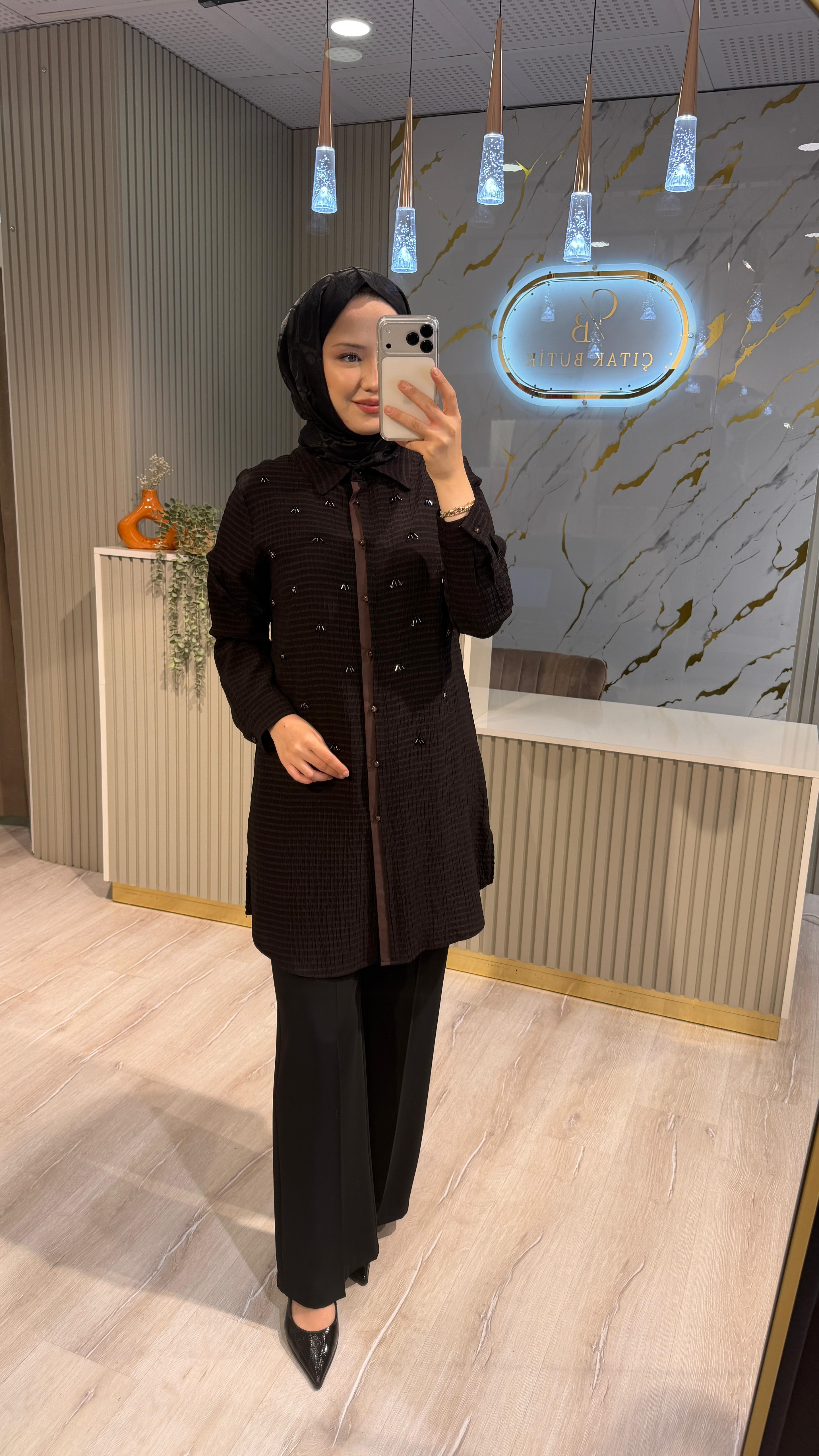 FUAT GÜRŞEN 6304 TUNİK-KAHVE