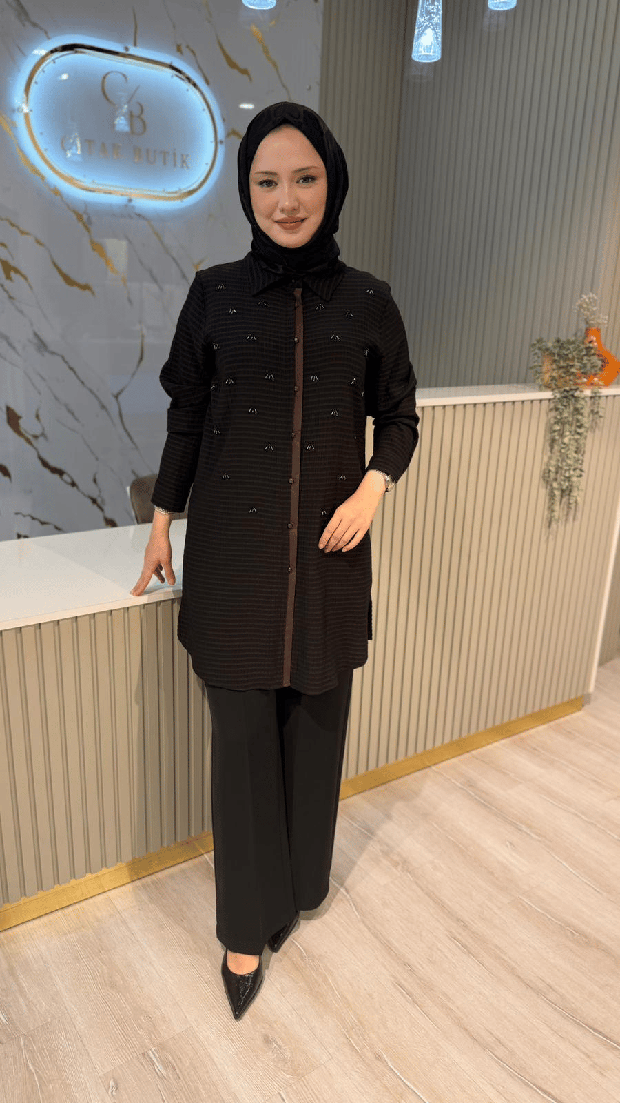 FUAT GÜRŞEN 6304 TUNİK-KAHVE