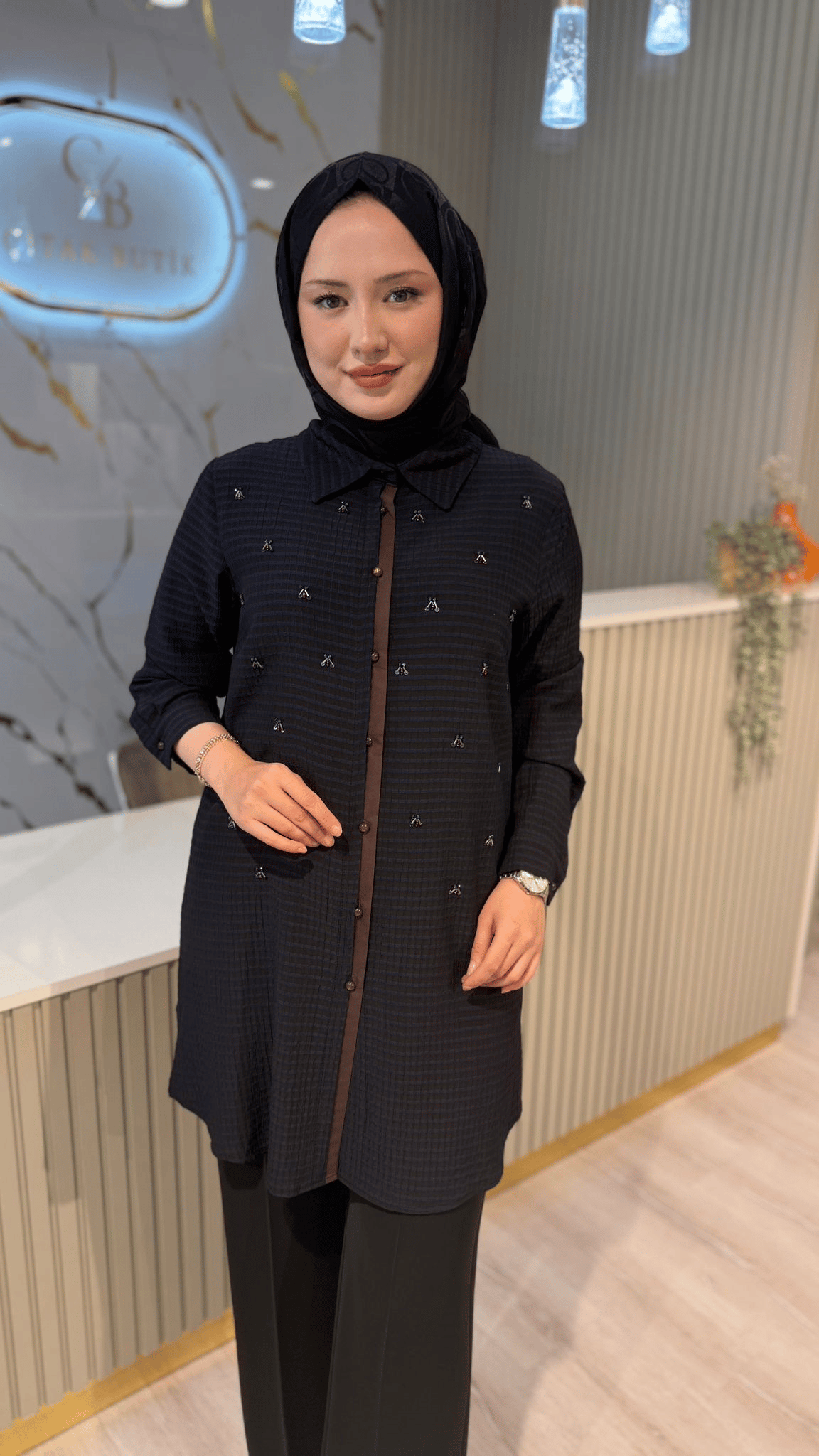 FUAT GÜRŞEN 6304 TUNİK-LACİVERT