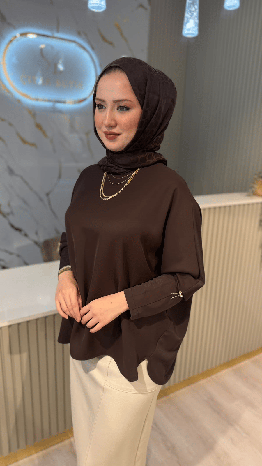 FUAT GÜRŞEN 6335 TUNİK - KAHVE