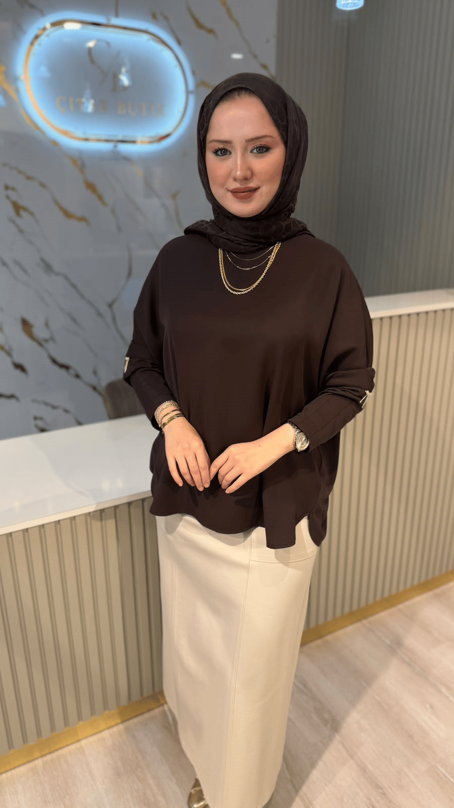 FUAT GÜRŞEN 6335 TUNİK - KAHVE