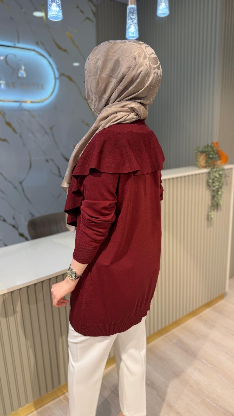 GHİSA 43255 TUNİK- BORDO
