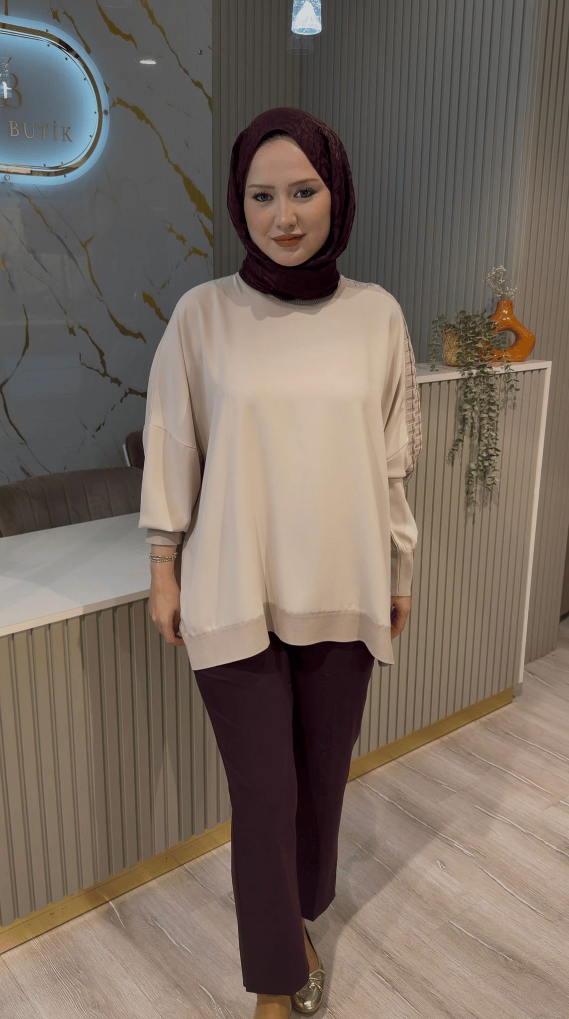 GHİSA 4468 TUNIK -  BEJ