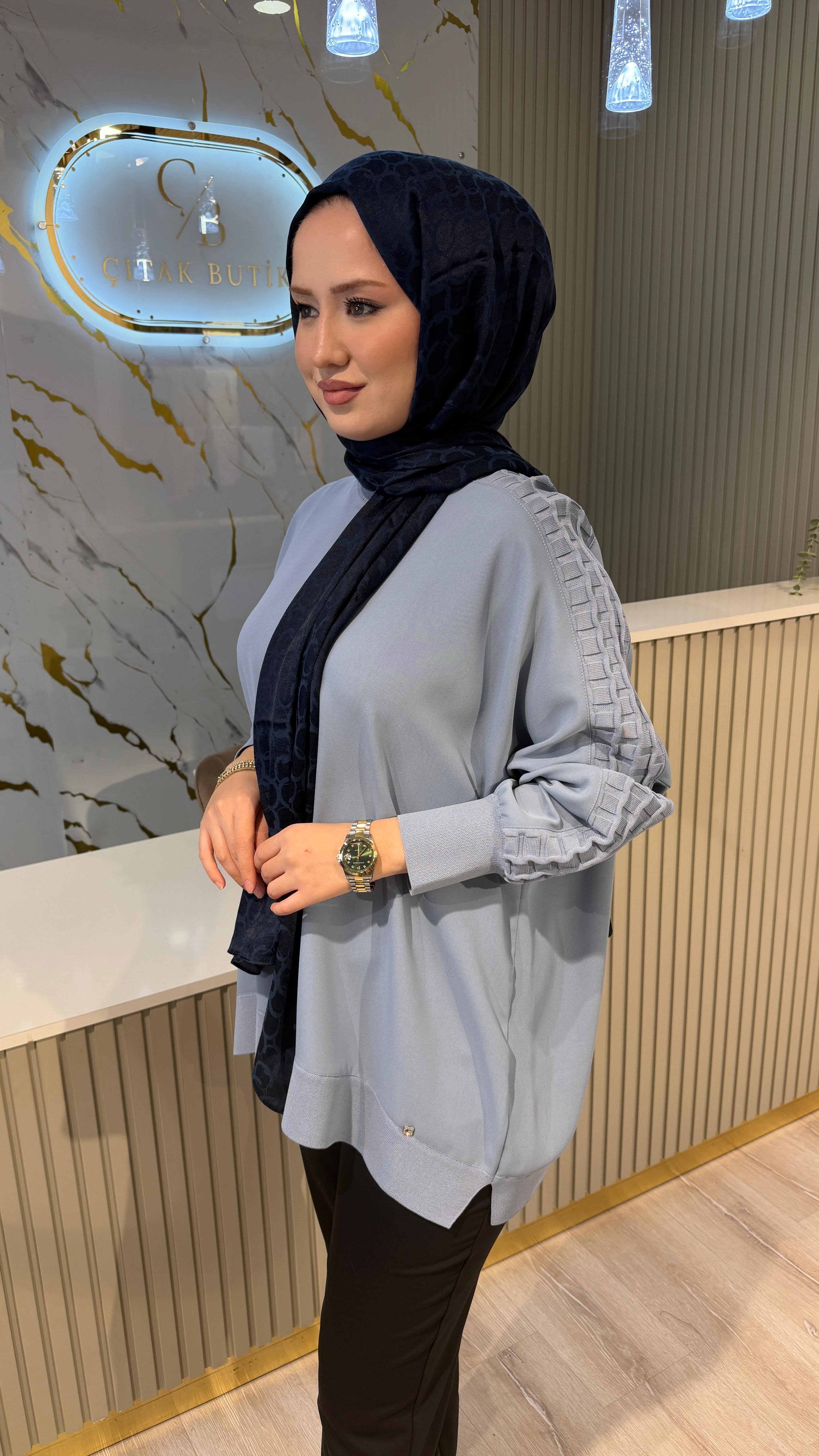 GHİSA 4468 TUNIK - MAVİ