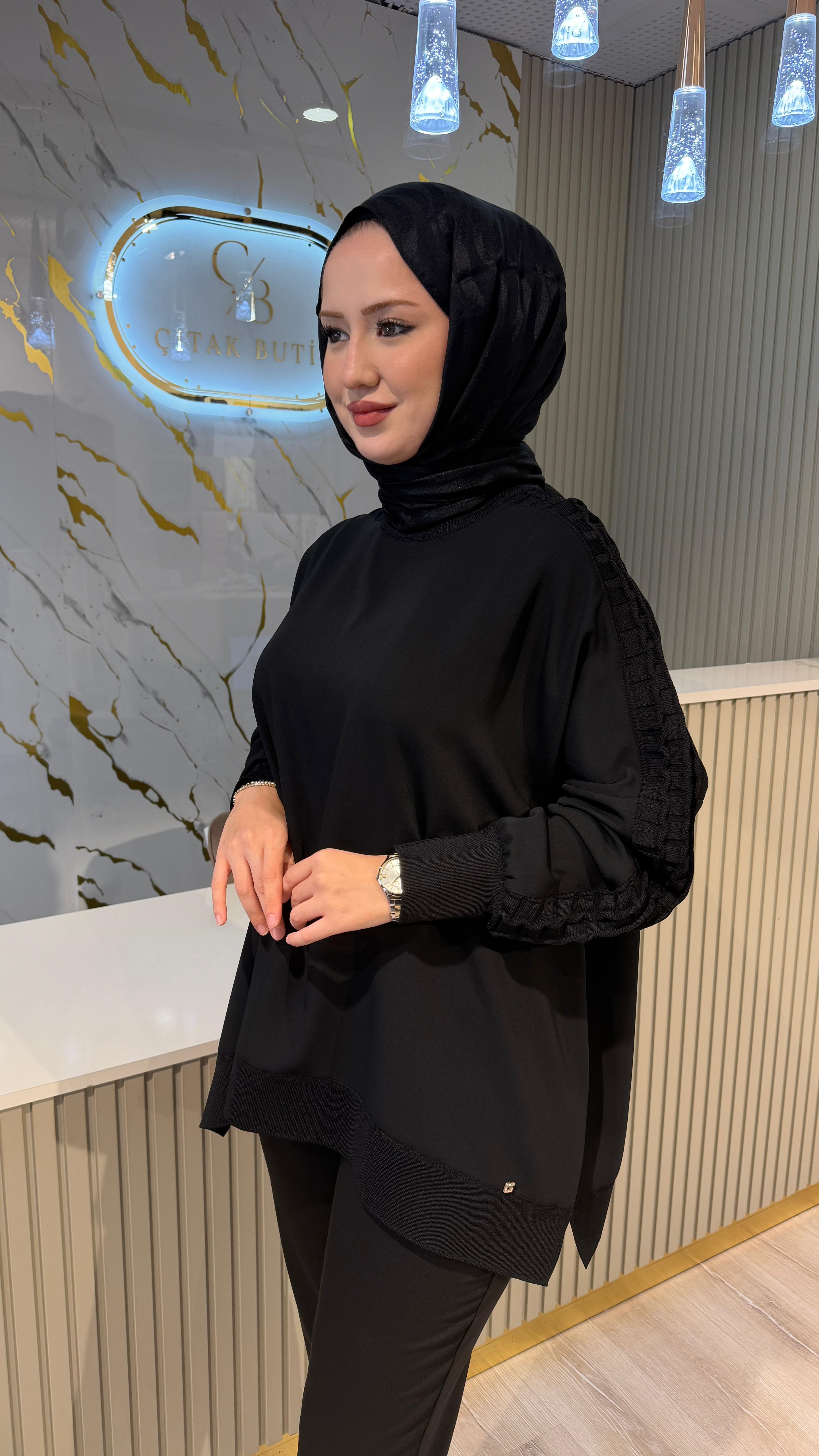 GHİSA 4468 TUNIK -  SİYAH
