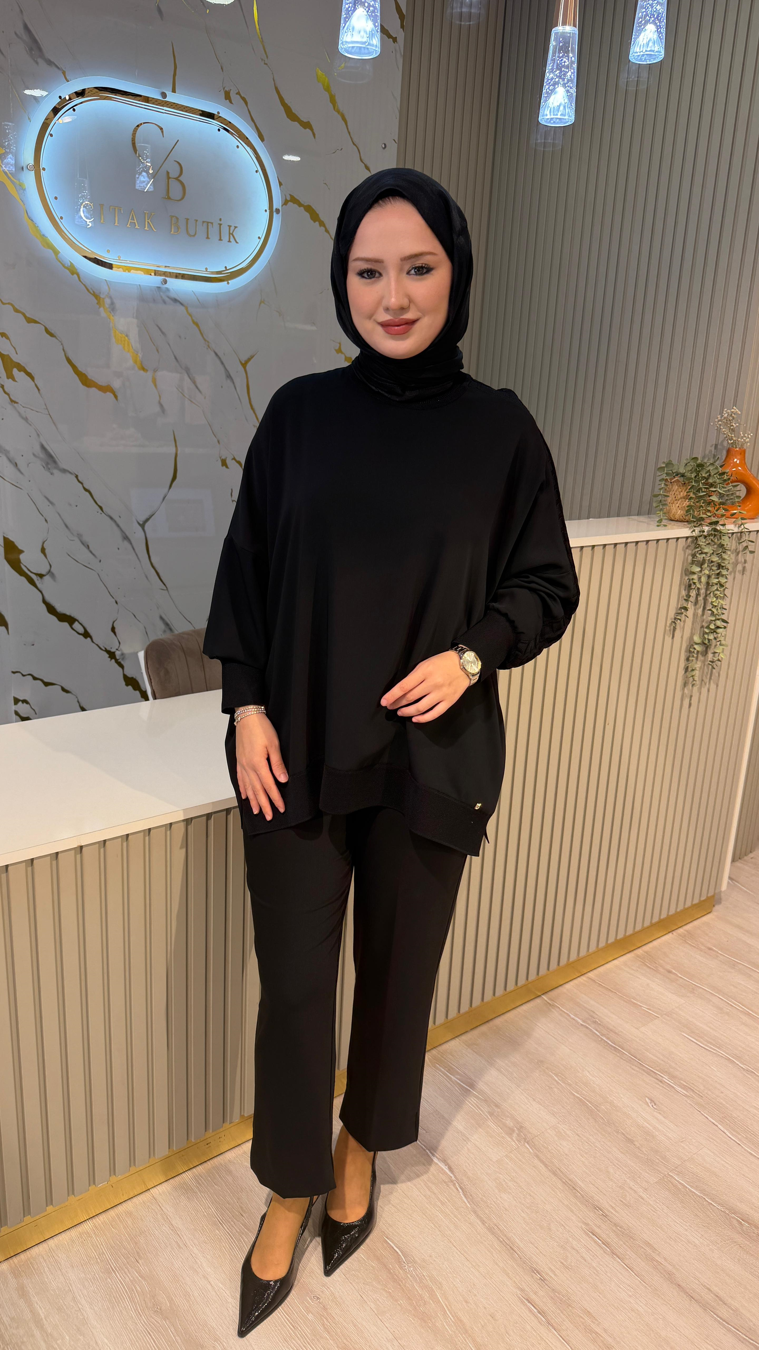 GHİSA 4468 TUNIK -  SİYAH