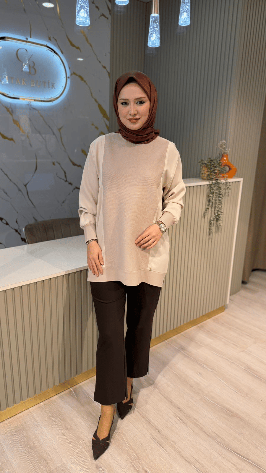 GHİSA 4477 TUNIK - BEJ