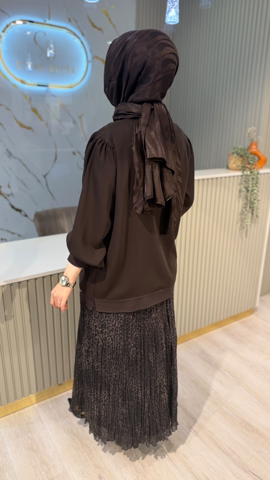 GHİSA 4488 TUNIK-KAHVE
