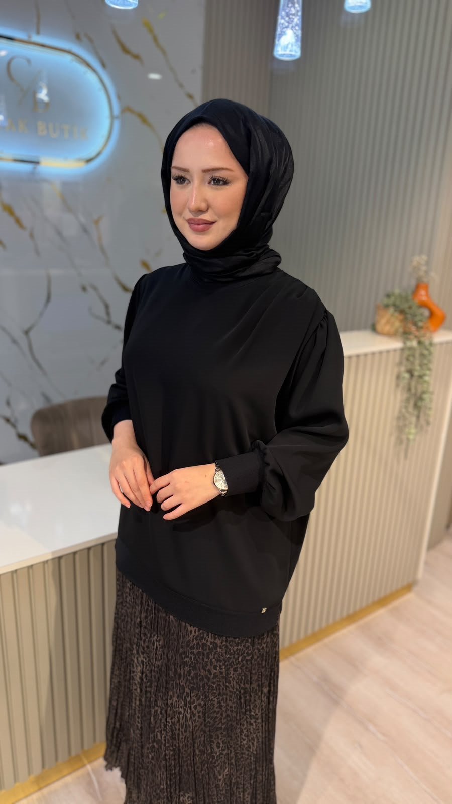 GHİSA 4488 TUNIK-SİYAH