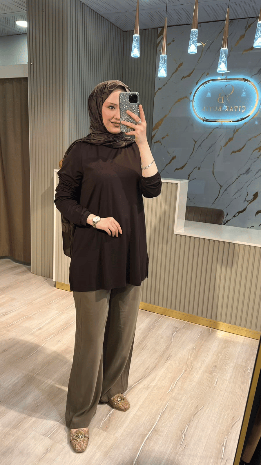 GHİSA 4829 BASİC UZUN KOL İÇLİK - ACI KAHVE