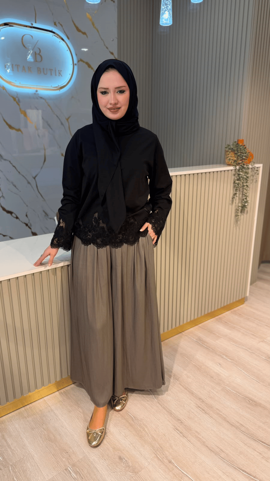 GHİSA 8269 PANTOLON - YEŞİL