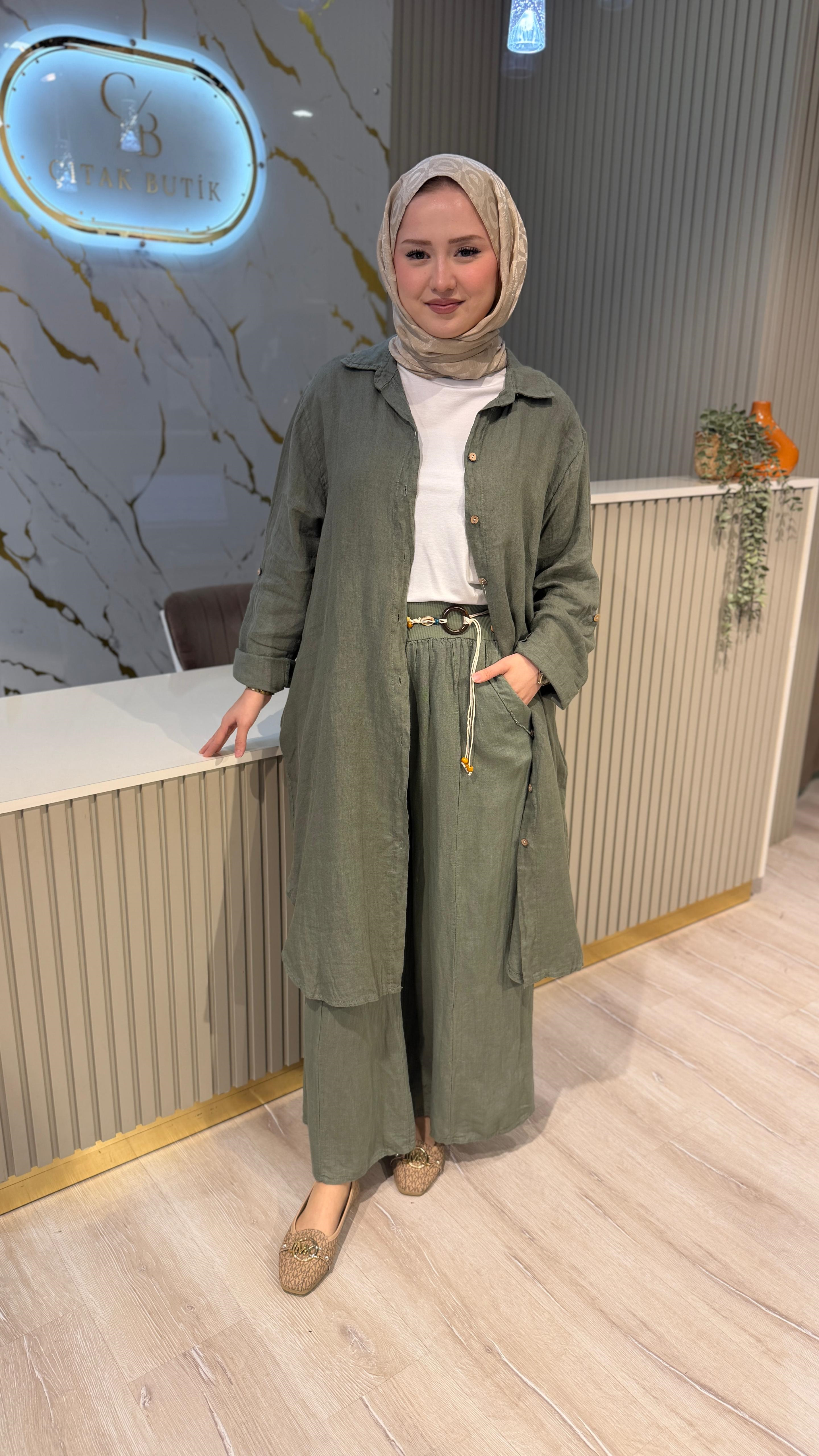 İTHAL 802 BASİC GÖMLEK- HAKİ