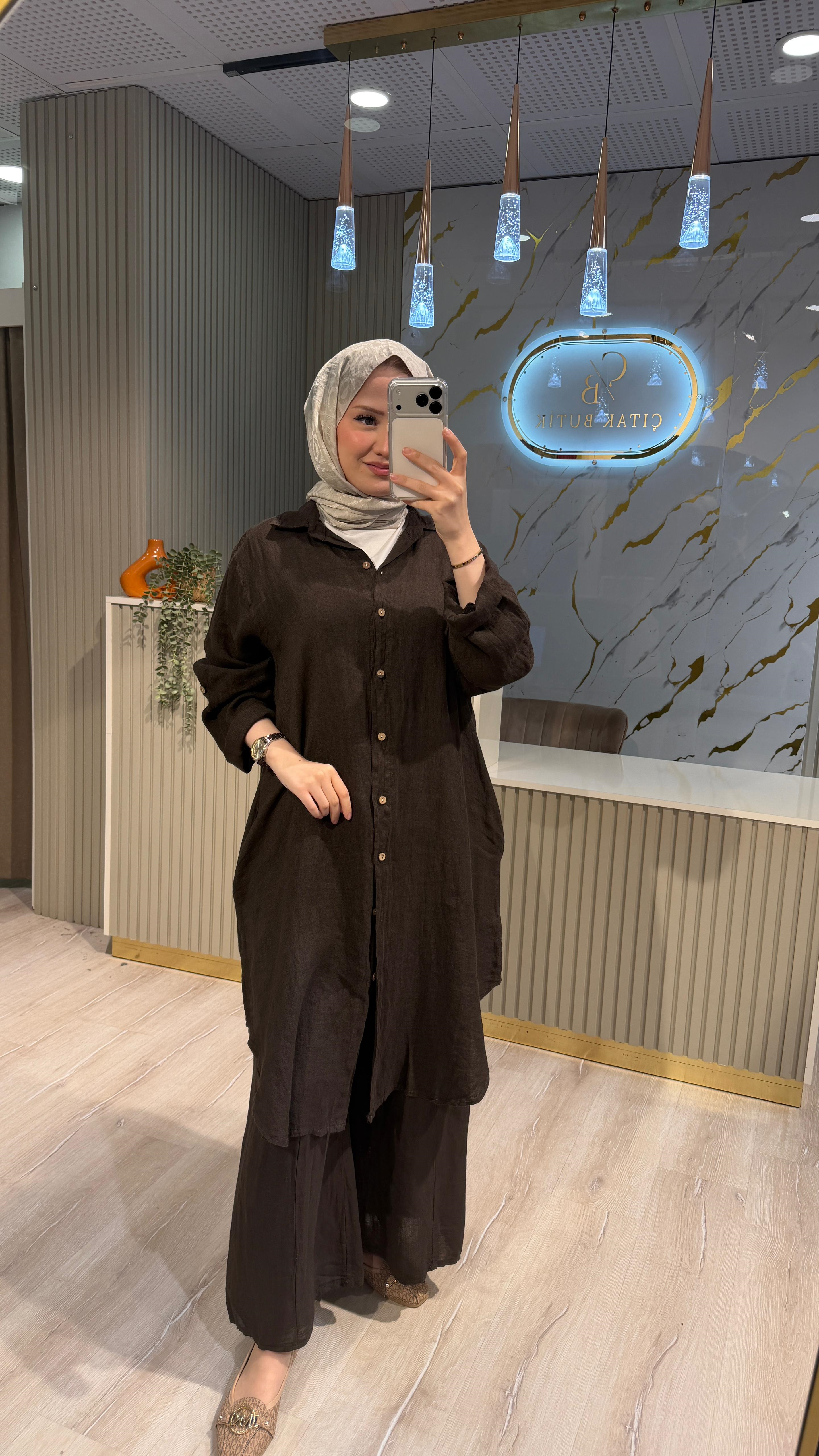 İTHAL 802 BASİC GÖMLEK- KAHVE