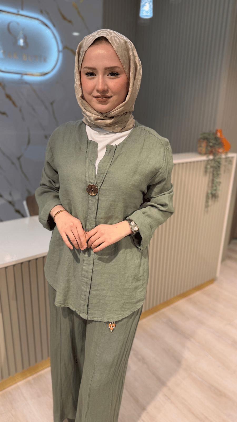 İTHAL 814 GÖMLEK - HAKİ