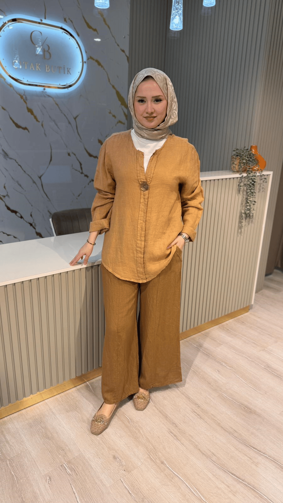 İTHAL 814 GÖMLEK - SÜTLÜ KAHVE