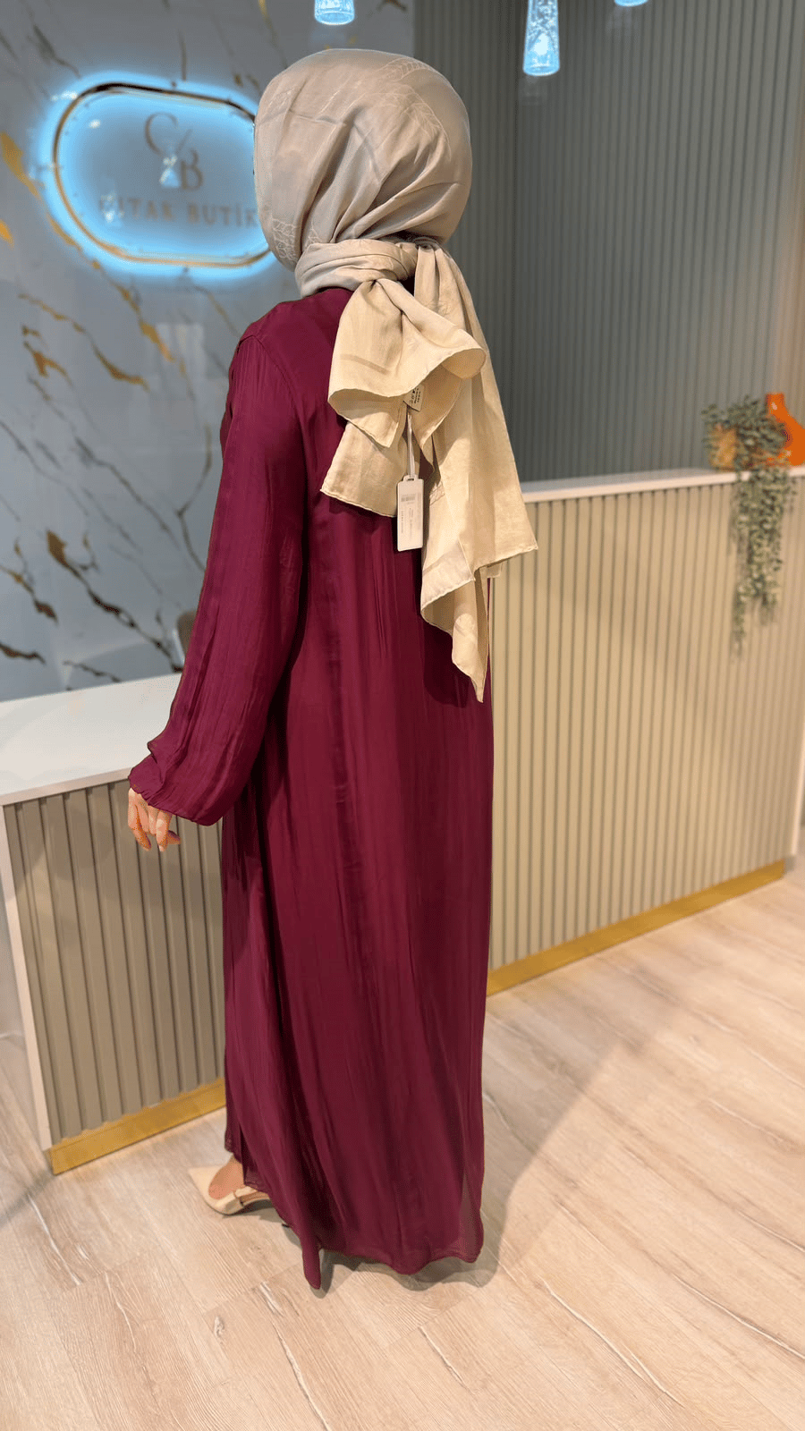 İTHAL 817 ELBİSE - MÜRDÜM