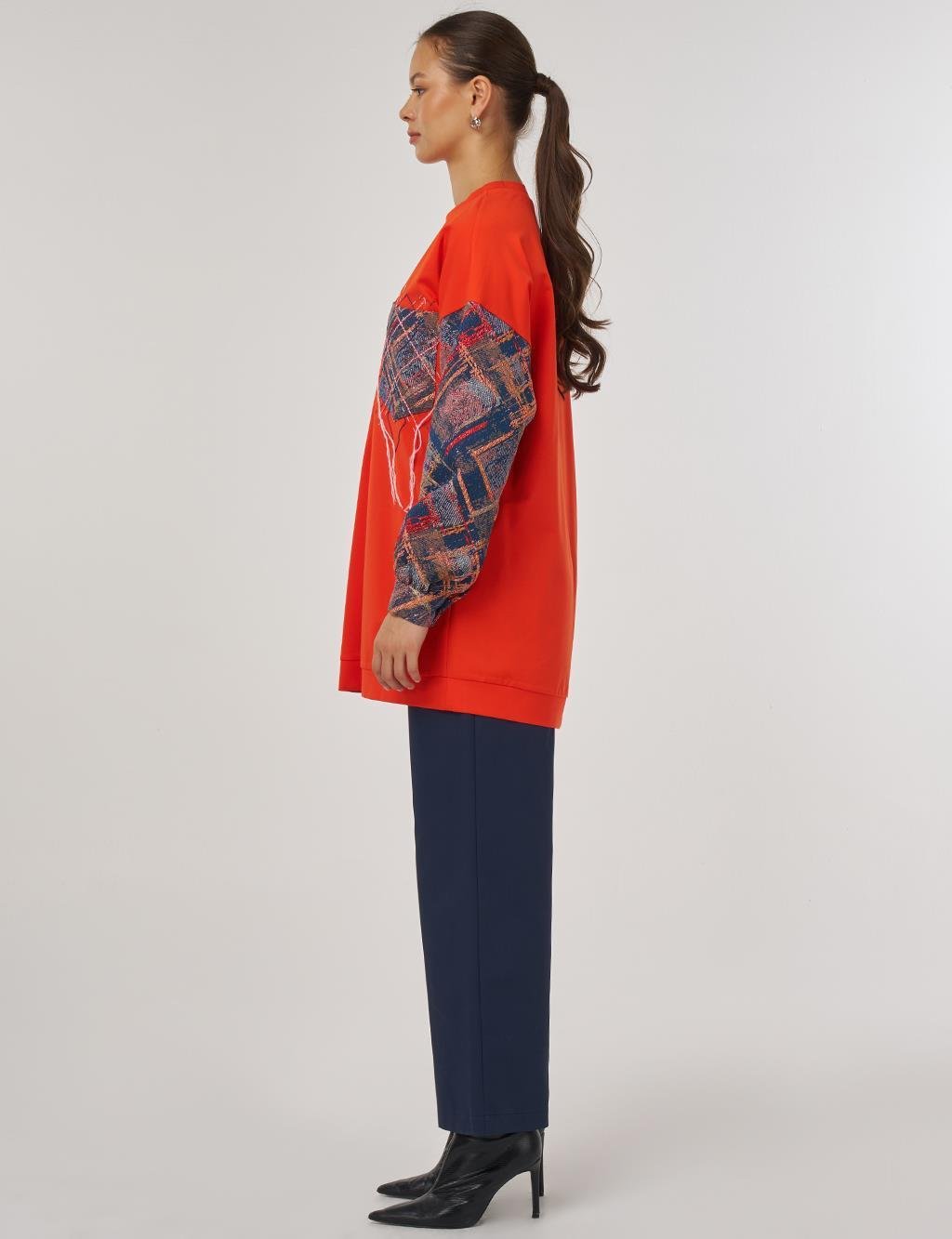 KAYRA 70019 SWEATTHSIRT-MERCAN