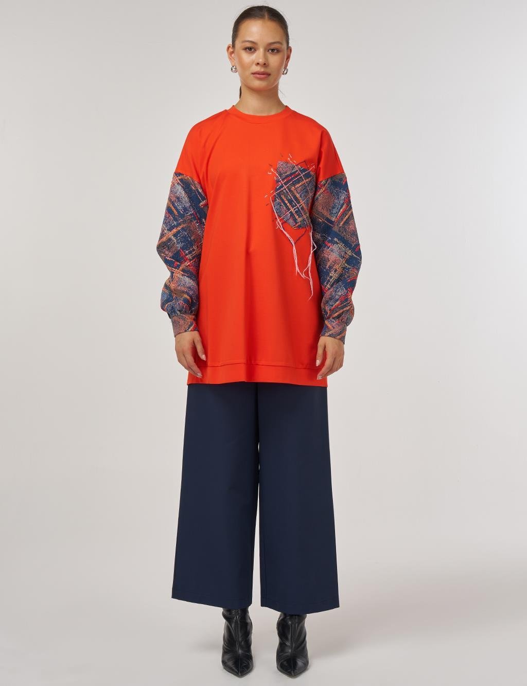 KAYRA 70019 SWEATTHSIRT-MERCAN