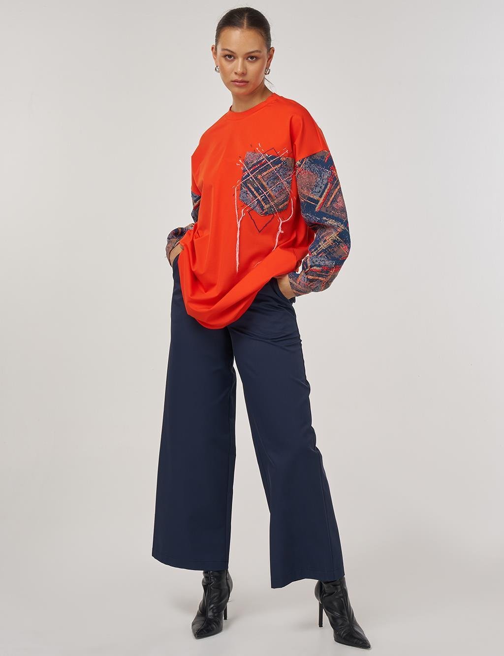 KAYRA 70019 SWEATTHSIRT-MERCAN