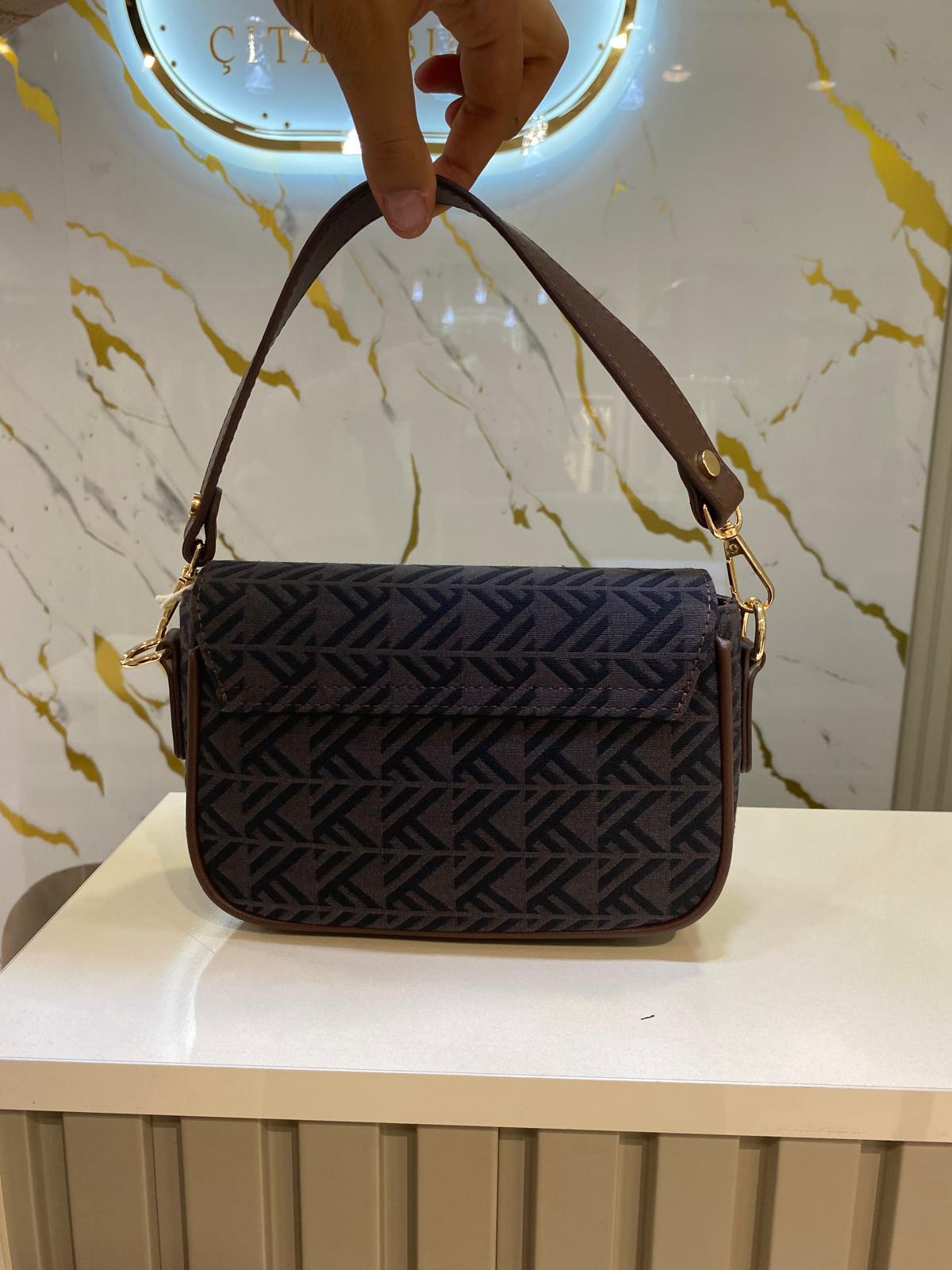 KAYRA ÇNT90 DOKUMA MONOGRAM ÇANTA