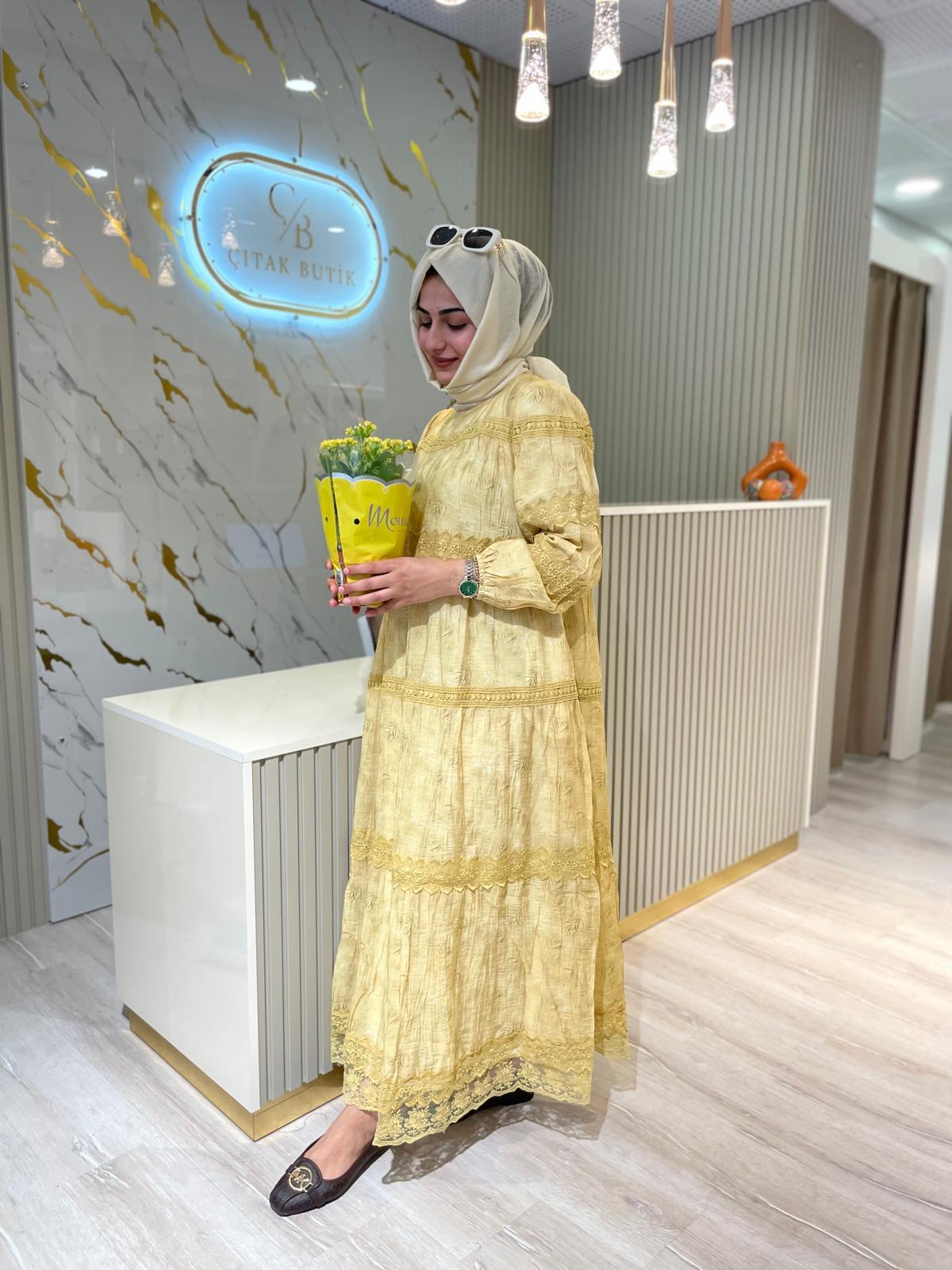 LİSSMORE 5720 YELLOW ELBİSE