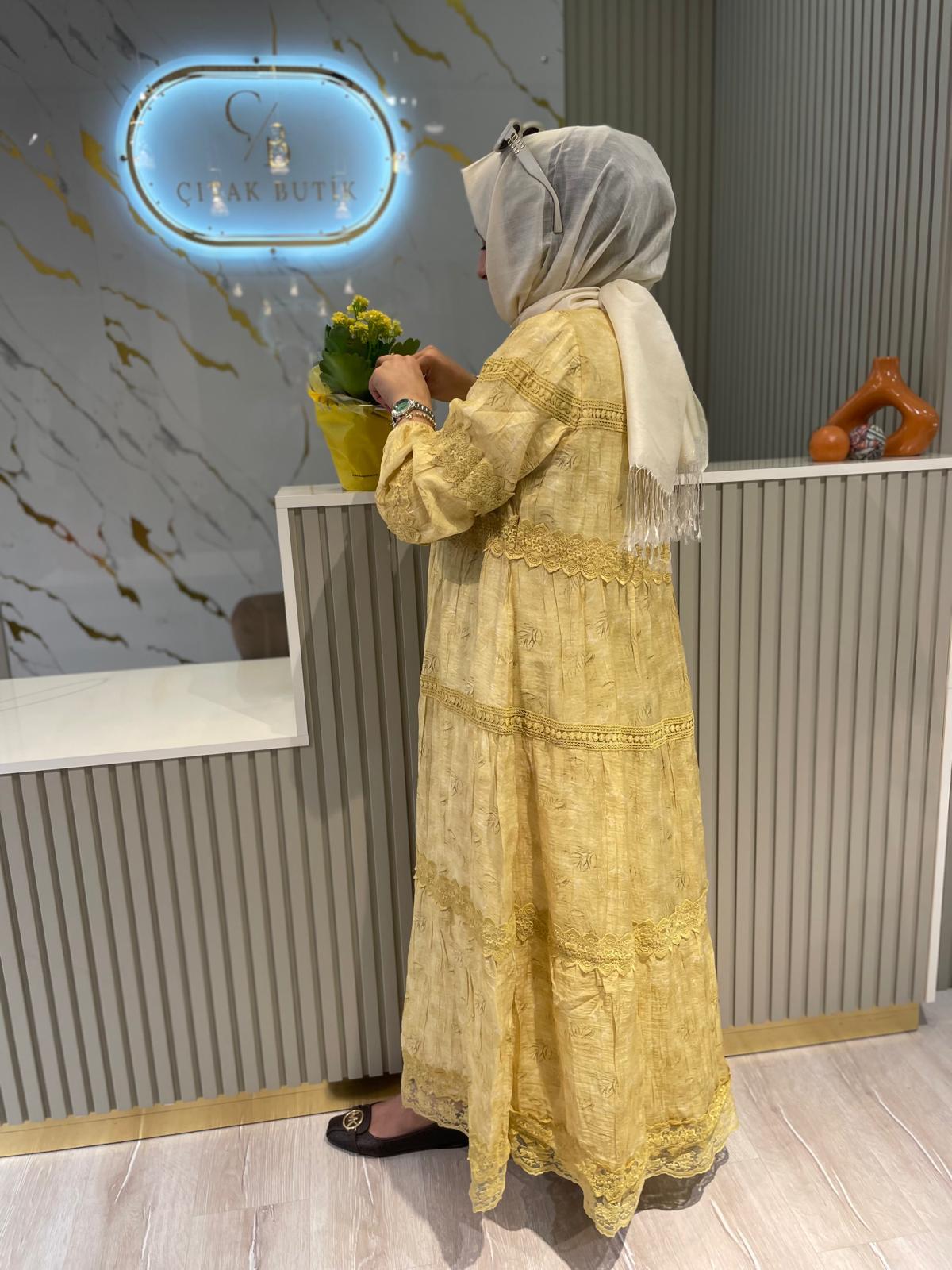 LİSSMORE 5720 YELLOW ELBİSE
