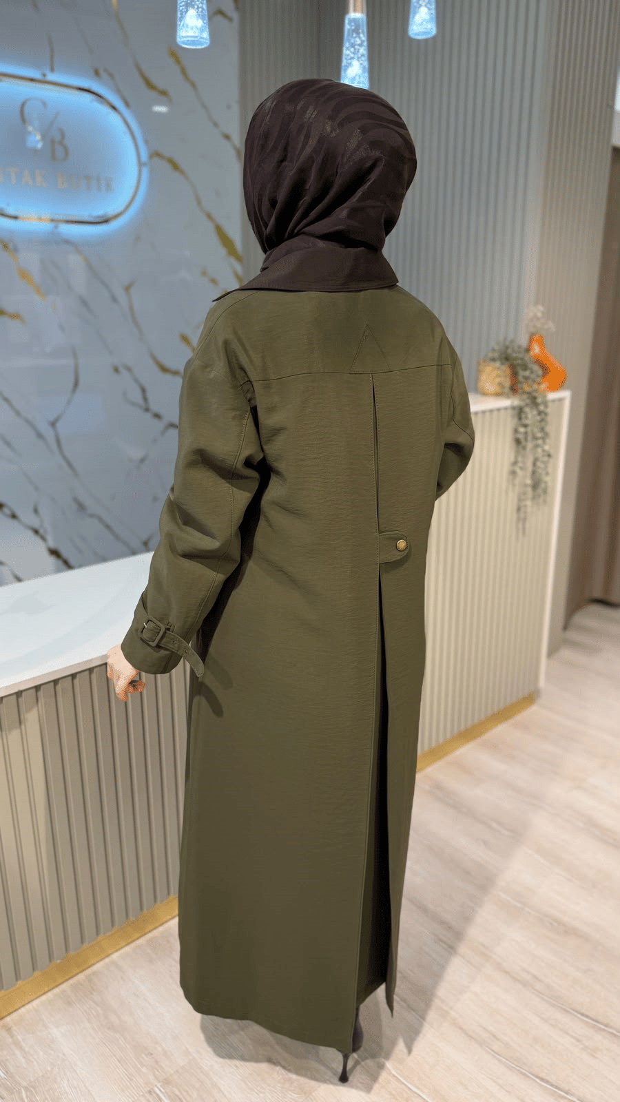 MASSİMO DONNA 833 TRENÇKOT - HAKİ