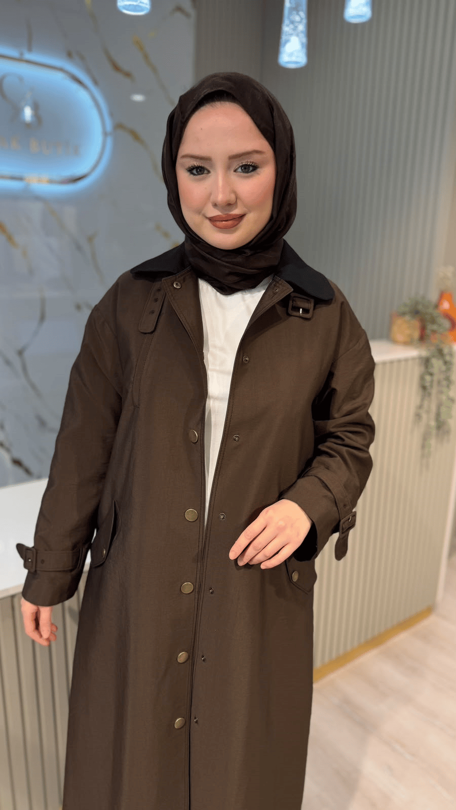 MASSİMO DONNA 833 TRENÇKOT - KAHVE