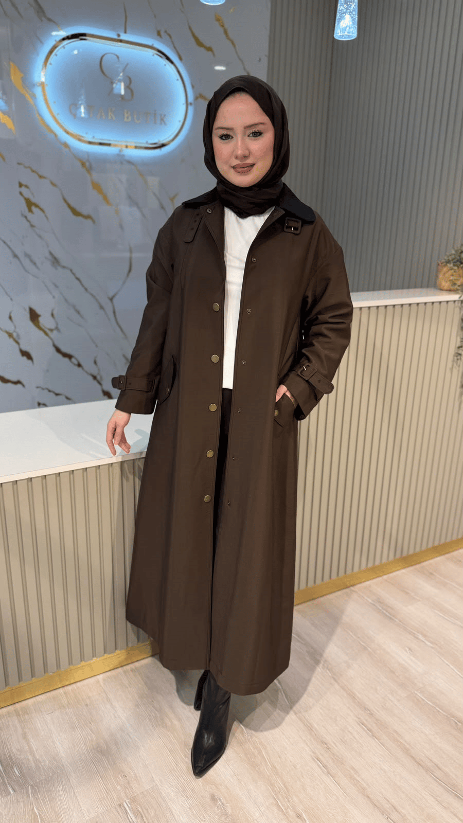 MASSİMO DONNA 833 TRENÇKOT - KAHVE