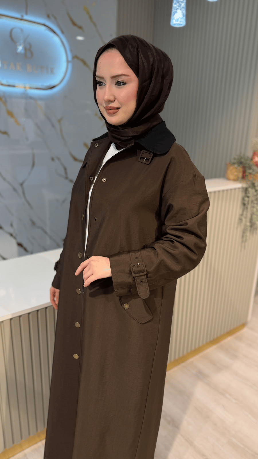 MASSİMO DONNA 833 TRENÇKOT - KAHVE